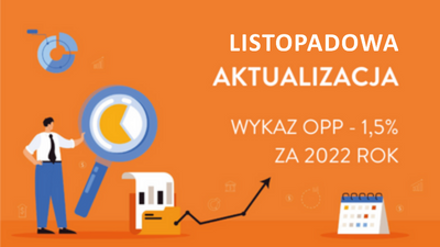 Listopadowa Aktualizacja Wykazu OPP – 1,5% Za 2022 Rok - Narodowy ...