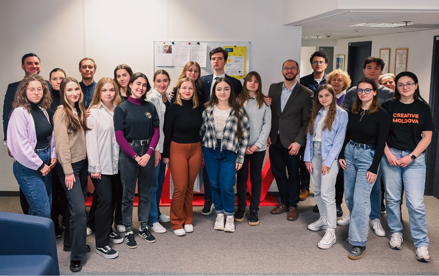 Wizyta studyjna ukraińskich i mołdawskich studentów w NIW