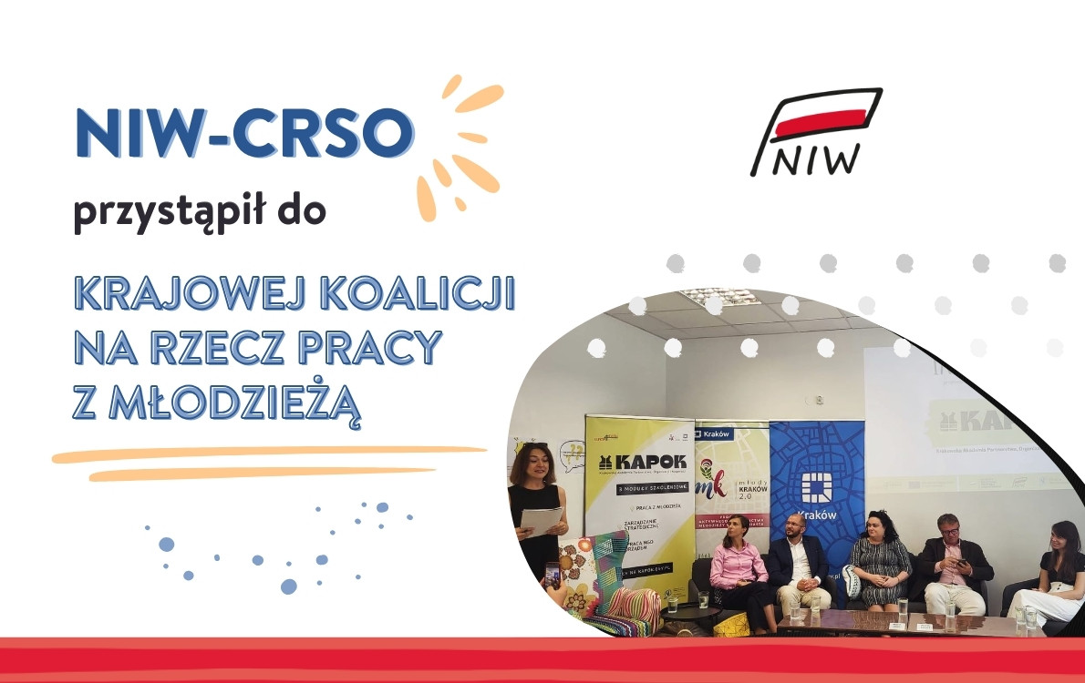 NIW-CRSO przystąpił do Krajowej Koalicji na rzecz Pracy z Młodzieżą