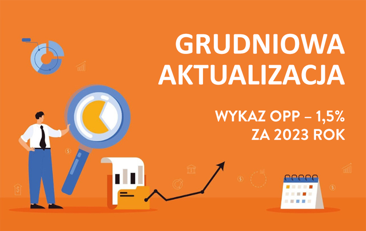 II grudniowa aktualizacja wykazu OPP – 1,5% za 2023 rok