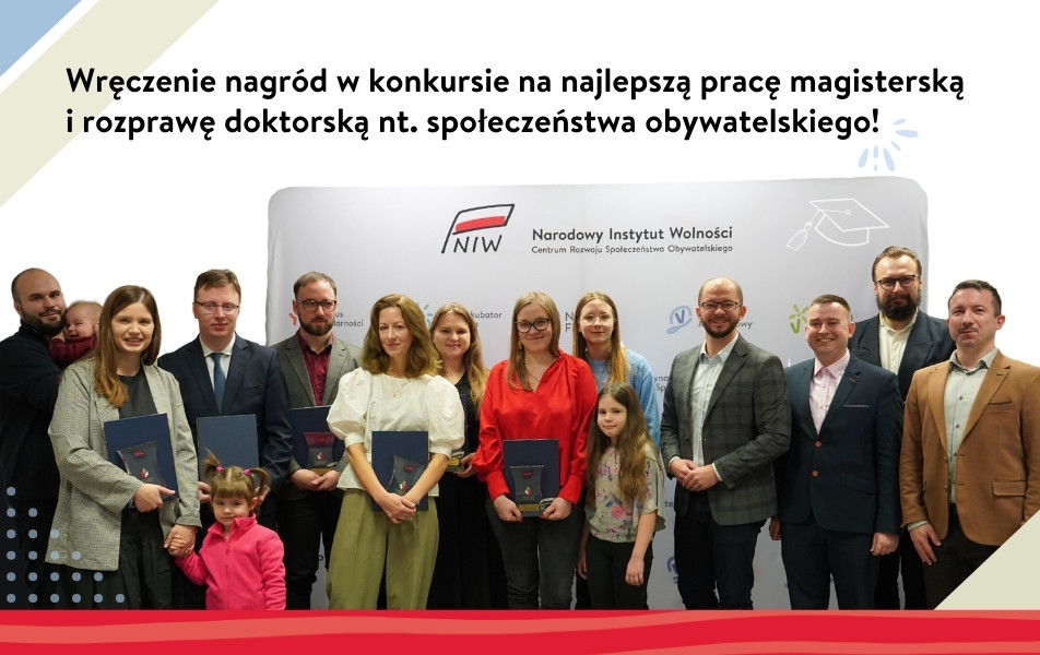 rozstrzygnięcie konkursu na najlepszą pracę nt spoleczenstwa obywatelskiego