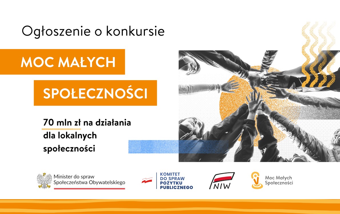 Wystartował Rządowy Program Wsparcia Organizacji Pozarządowych „Moc Małych Społeczności” na rok 2025