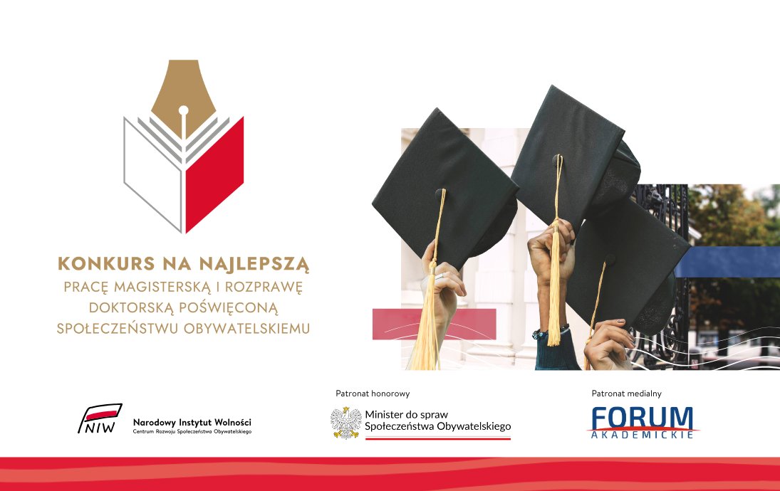 Konkurs na najlepszą pracę magisterską i rozprawę doktorską NIW 2025