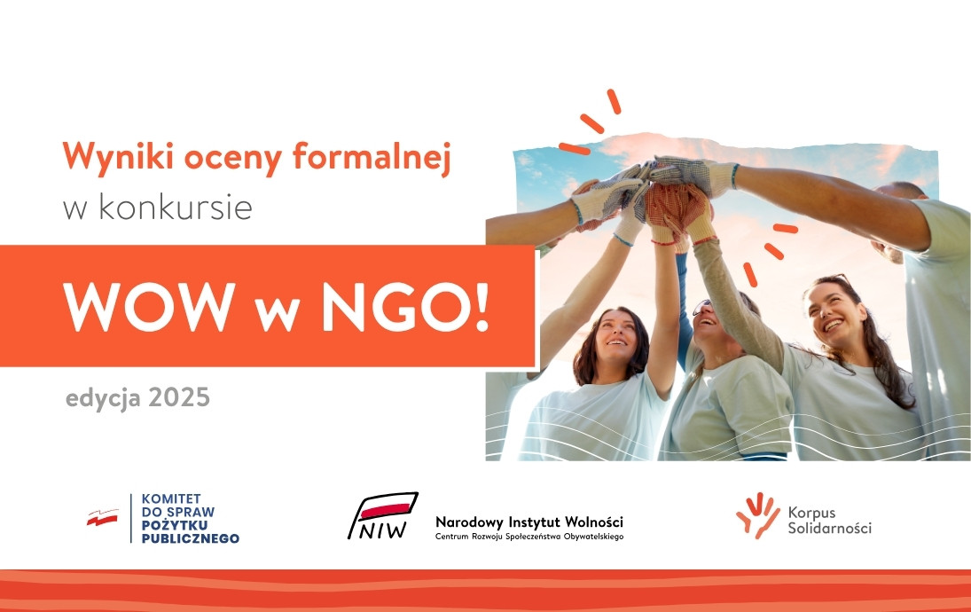Wyniki oceny formalnej WOW w NGO www NIW