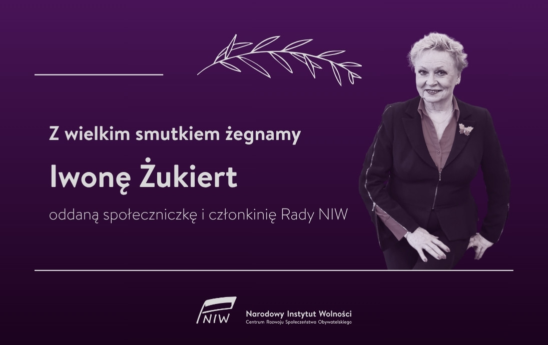 Z wielkim smutkiem żegnamy Iwonę Żukiert