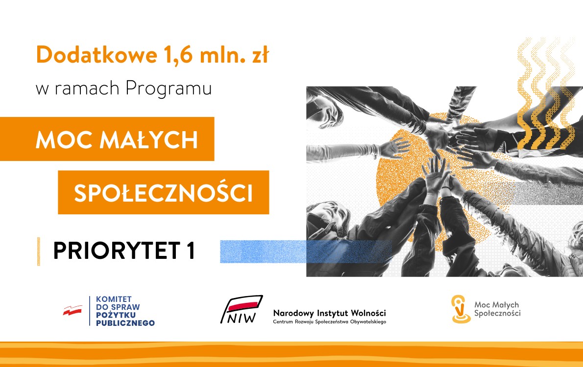 Dodatkowe milion sześćset tysięcy złotyvch w ramach programu MMS P1