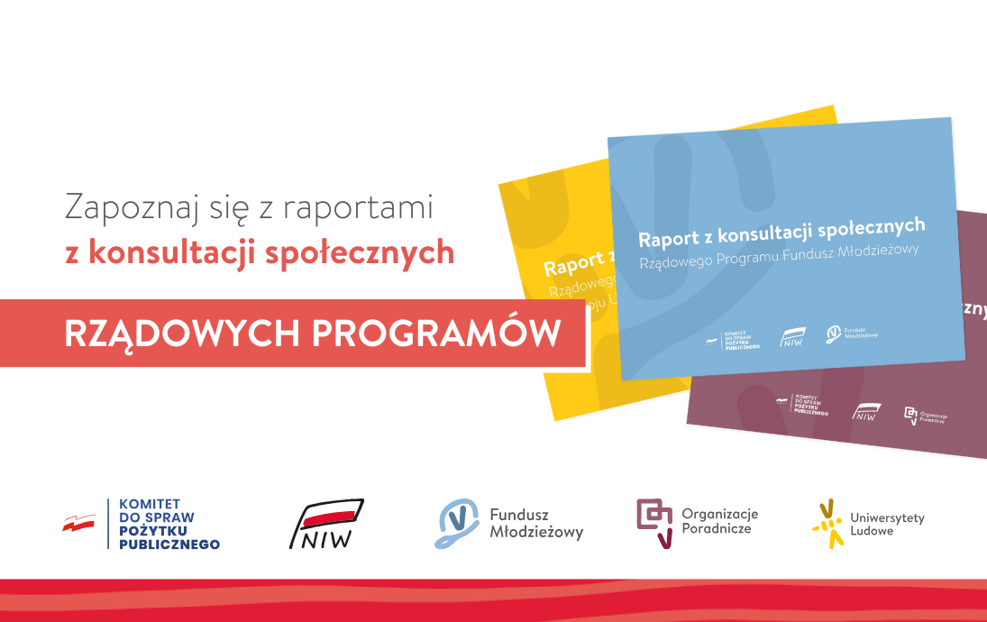 Raporty z konsultacji społecznych Rządowych Programów FM ROP UL