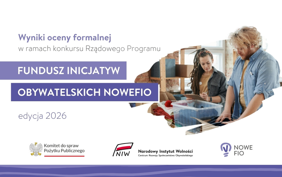Wyniki oceny formalnej NOWEFIO 2026