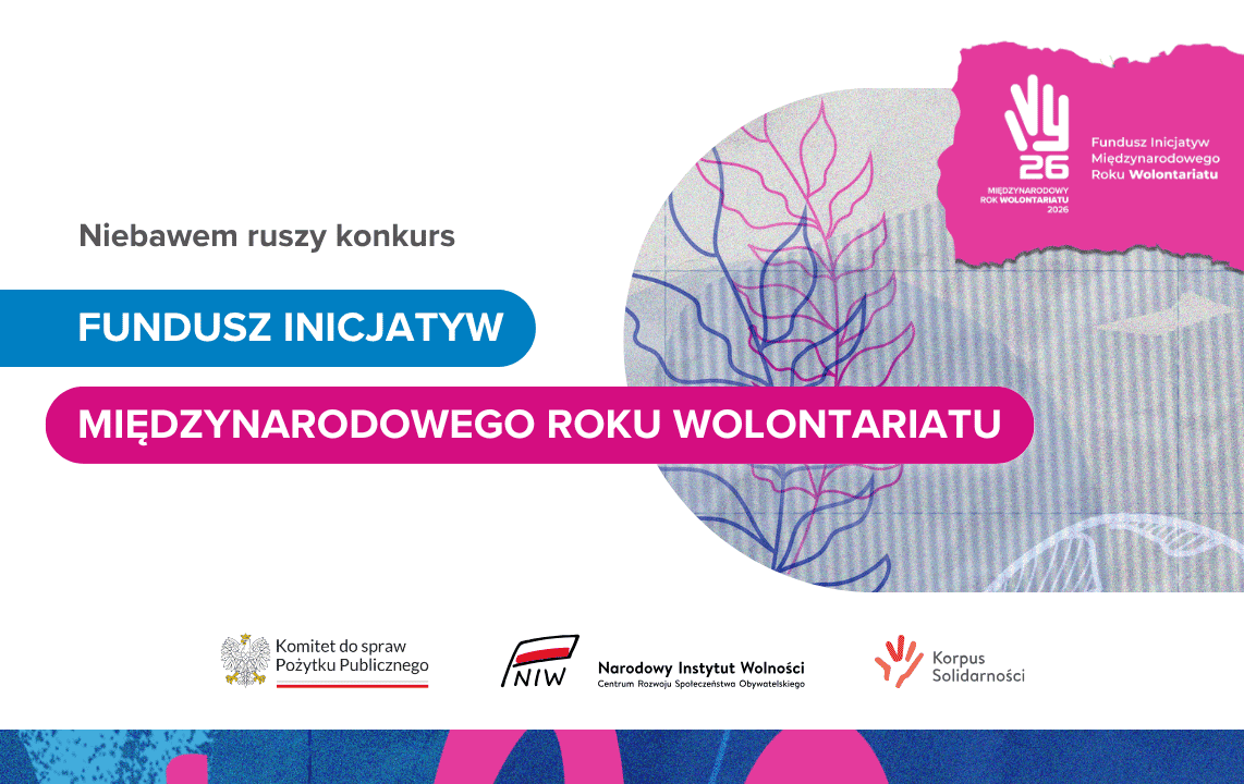 2,5 mln zł do podziału. Fundusz Inicjatyw Międzynarodowego Roku Wolontariatu