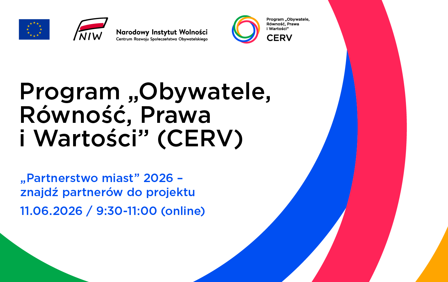 Konkurs „Partnerstwo miast” Programu CERV – znajdź partnerów do projektu