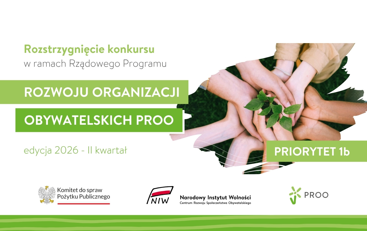 PROO 1b – czas na rozstrzygniecie za II kwartał 2026 roku