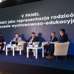 od lewej: Kamil Rybikowski, Wojciech Kaczmarczyk, prof. Zbigniew Krysiak, Janusz Wardak, Szczepan Kasiński