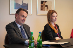 Wojciech Kaczmarczyk i Elżbieta Zielińska, poseł na Sejm RP